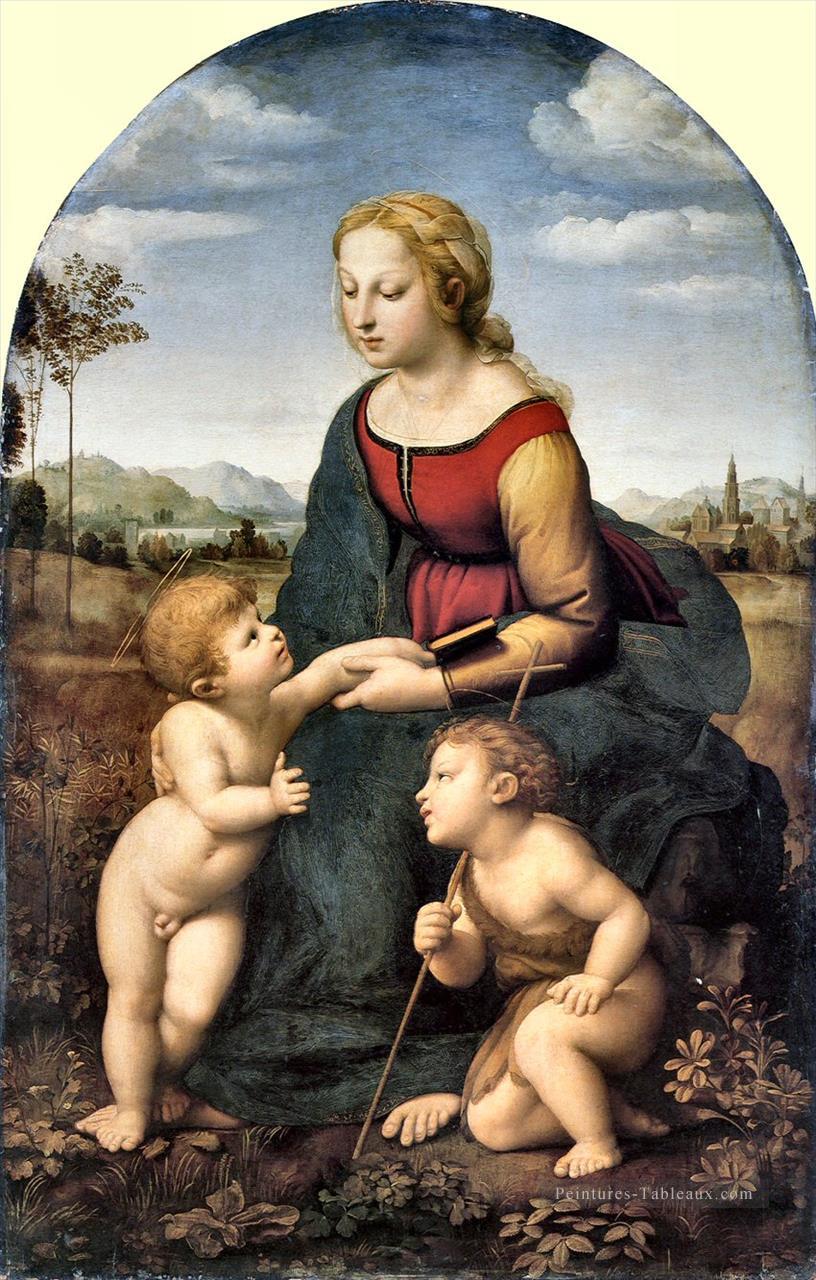 La Belle Jardiniere Renaissance Raphaël Peintures à l'huile